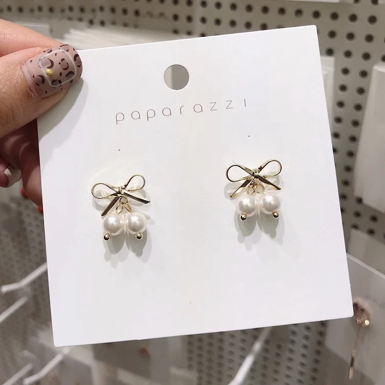 Korean Sweet Cute Super Fairy Fashion Bow Pearl Earrings Temperament Retro Tassel Earrings
Korean Sweet Cute Super Fairy Fashion Bow Pearl Earrings Temperament Retro Tassel Earrings