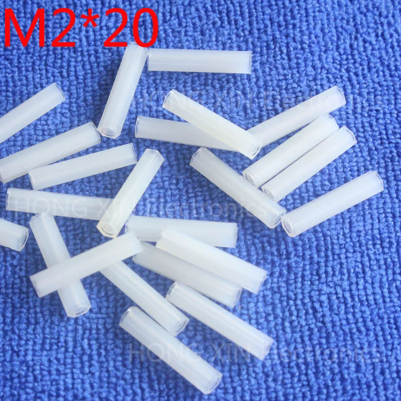 M2*20 White 100pcs nylon Standoff Spacer Standard M2 Female-Female 20mm Standoff Kit Repair parts High Quality
M2*20 White 100pcs nylon Standoff Spacer Standard M2 Female-Female 20mm Standoff Kit Repair parts High Quality