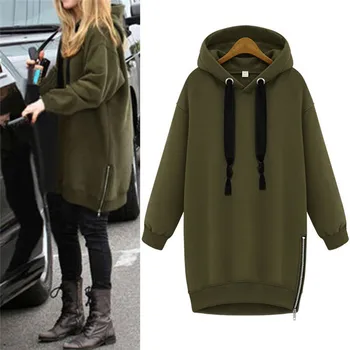 Hooded Loose Casual Warm Hoodies Sweatshirt Oversized Spring Autumn Women Long Sleeve Black Green Plus Size S-3XL
Hooded Loose Casual Warm Hoodies Sweatshirt Oversized Spring Autumn Women Long Sleeve Black Green Plus Size S-3XL