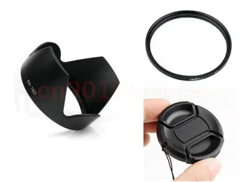 3 in 1 72mm Camera uv filter + EW-78D Lens hood & Lens cap cover For 60D 70D 50D 700D 18-200MM lens With trackingcking
3 in 1 72mm Camera uv filter + EW-78D Lens hood & Lens cap cover For 60D 70D 50D 700D 18-200MM lens With trackingcking