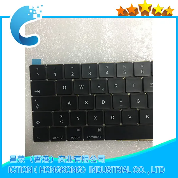 Original New A1706 Keyboard German EU EURO for MacBook Pro 13.3"Retina A1706 German Keyboard DE Deutsch QWERTZ Tastatur Keyboard
Original New A1706 Keyboard German EU EURO for MacBook Pro 13.3"Retina A1706 German Keyboard DE Deutsch QWERTZ Tastatur Keyboard