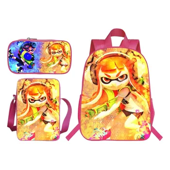 Hot Sale 3Pcs/Set 3D Printing Splatoon Kids Baby School Bags for Children Cartoon Shoulder Backpacks Boys Schoolbag Student Bag9
Hot Sale 3Pcs/Set 3D Printing Splatoon Kids Baby School Bags for Children Cartoon Shoulder Backpacks Boys Schoolbag Student Bag9
