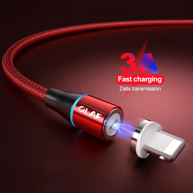 2M USB Cable for iPhone X Xs Max XR 3A Magnetic Fast Charging USB Charger Data Cable for iPhone Cable 8 7 6Plus USB Charge Cord
2M USB Cable for iPhone X Xs Max XR 3A Magnetic Fast Charging USB Charger Data Cable for iPhone Cable 8 7 6Plus USB Charge Cord