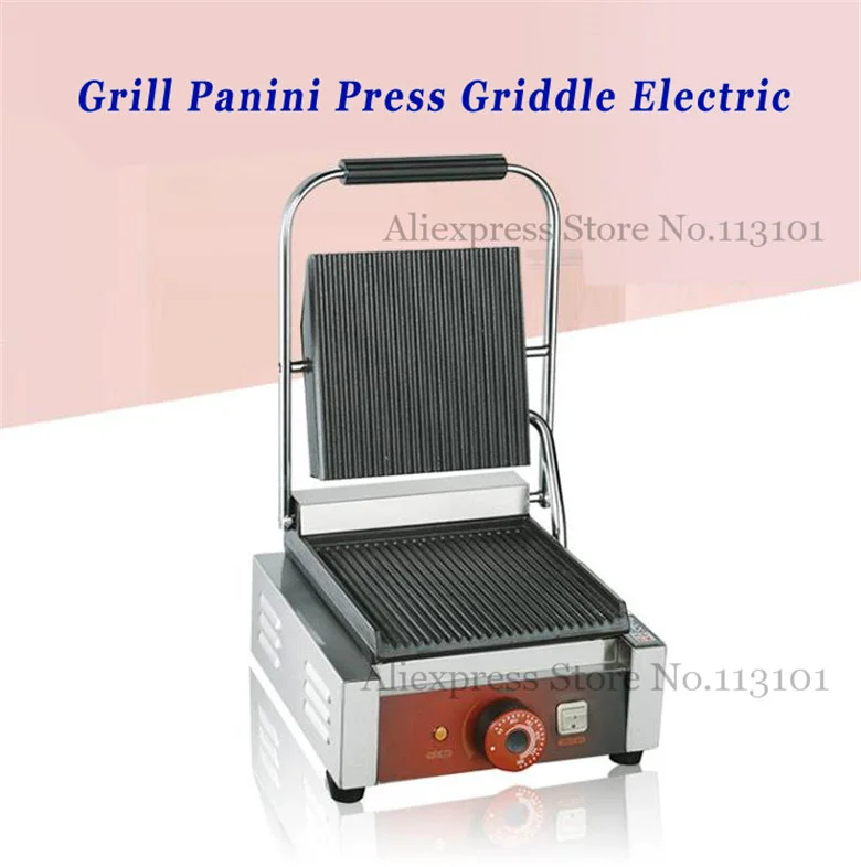 Griddle Contact Counter-top Grill Panini Press Griddle Electric Upscale for Commercial Purpose
Griddle Contact Counter-top Grill Panini Press Griddle Electric Upscale for Commercial Purpose