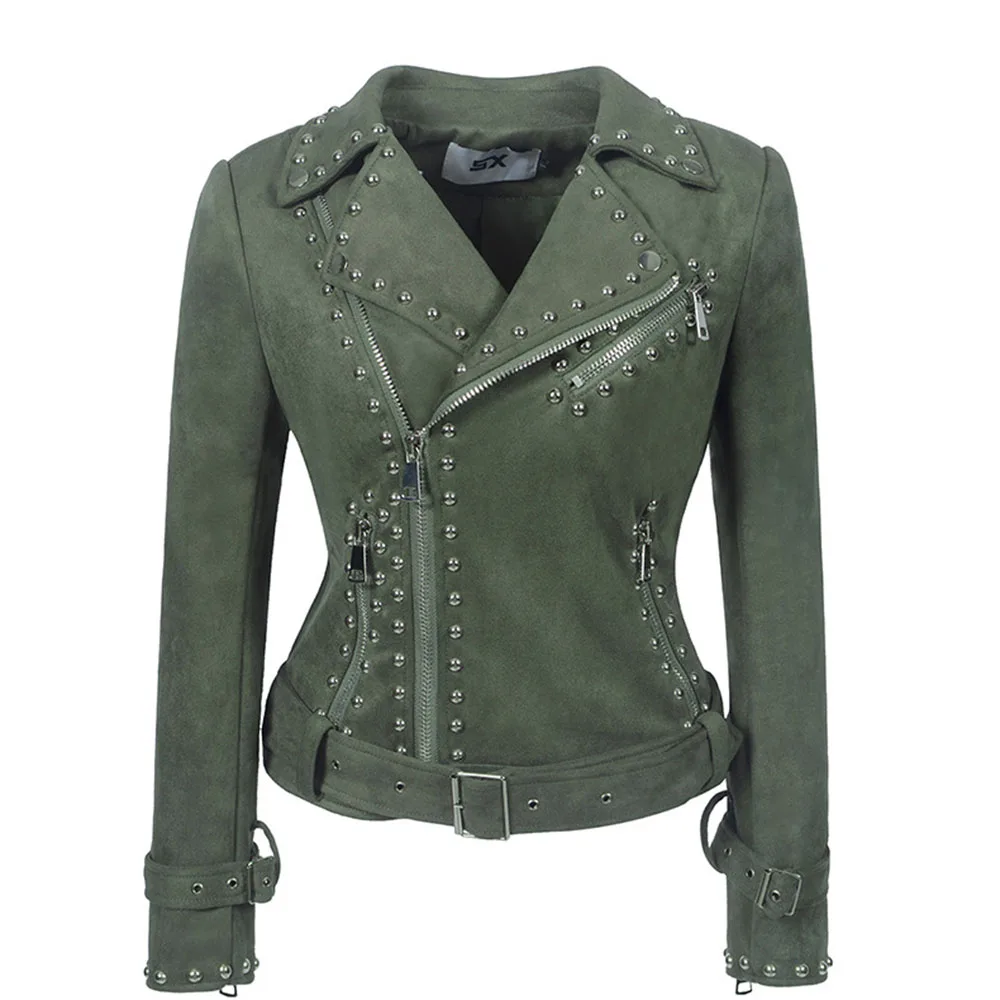 Rosetic Gothic PU Jacket Women Belt Rivet Faux Leather Motorcycle Jacket Black Faux Leather Winter Coat Outerwear Goth
Rosetic Gothic PU Jacket Women Belt Rivet Faux Leather Motorcycle Jacket Black Faux Leather Winter Coat Outerwear Goth