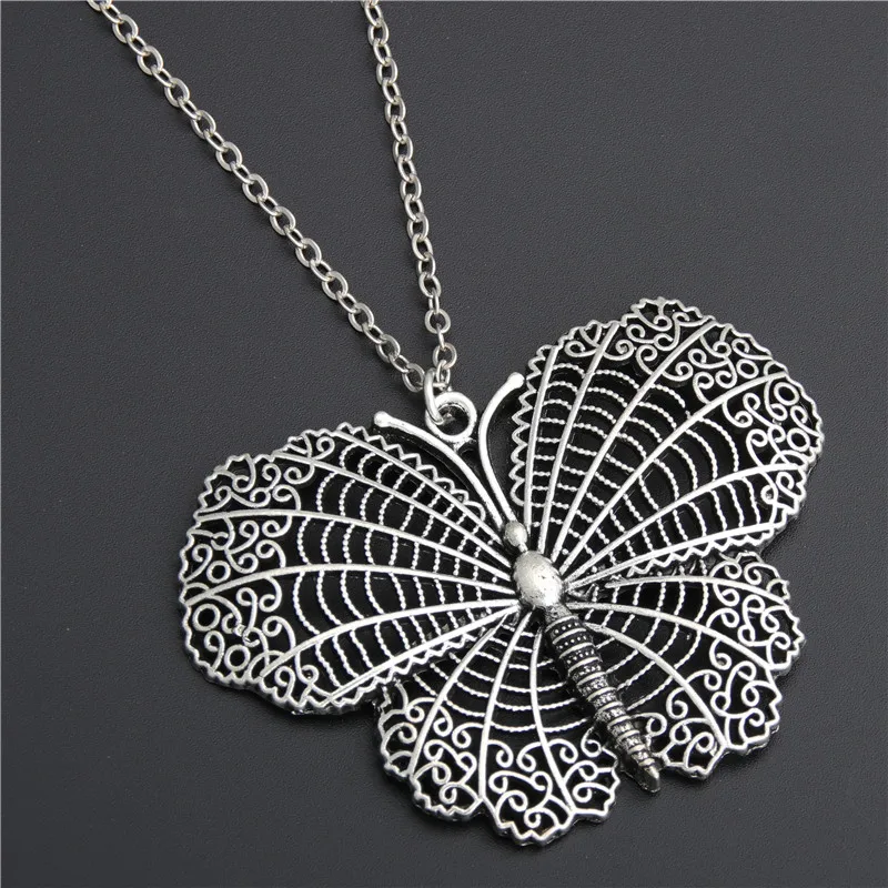 1pc Bohemia Tibetan Silver Color Statement Necklaces Big Butterfly Necklaces & Pendants For Women Jewelry Accessories E509
1pc Bohemia Tibetan Silver Color Statement Necklaces Big Butterfly Necklaces & Pendants For Women Jewelry Accessories E509