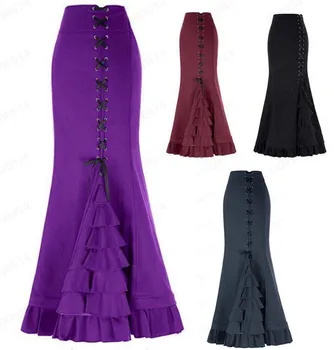 Womens Fashion Solid Colour Vintage Bandage Mermaid Skirt Skirt Women Cute Sweet Girls Dance Skirt Юбка Skirt
Womens Fashion Solid Colour Vintage Bandage Mermaid Skirt Skirt Women Cute Sweet Girls Dance Skirt Юбка Skirt