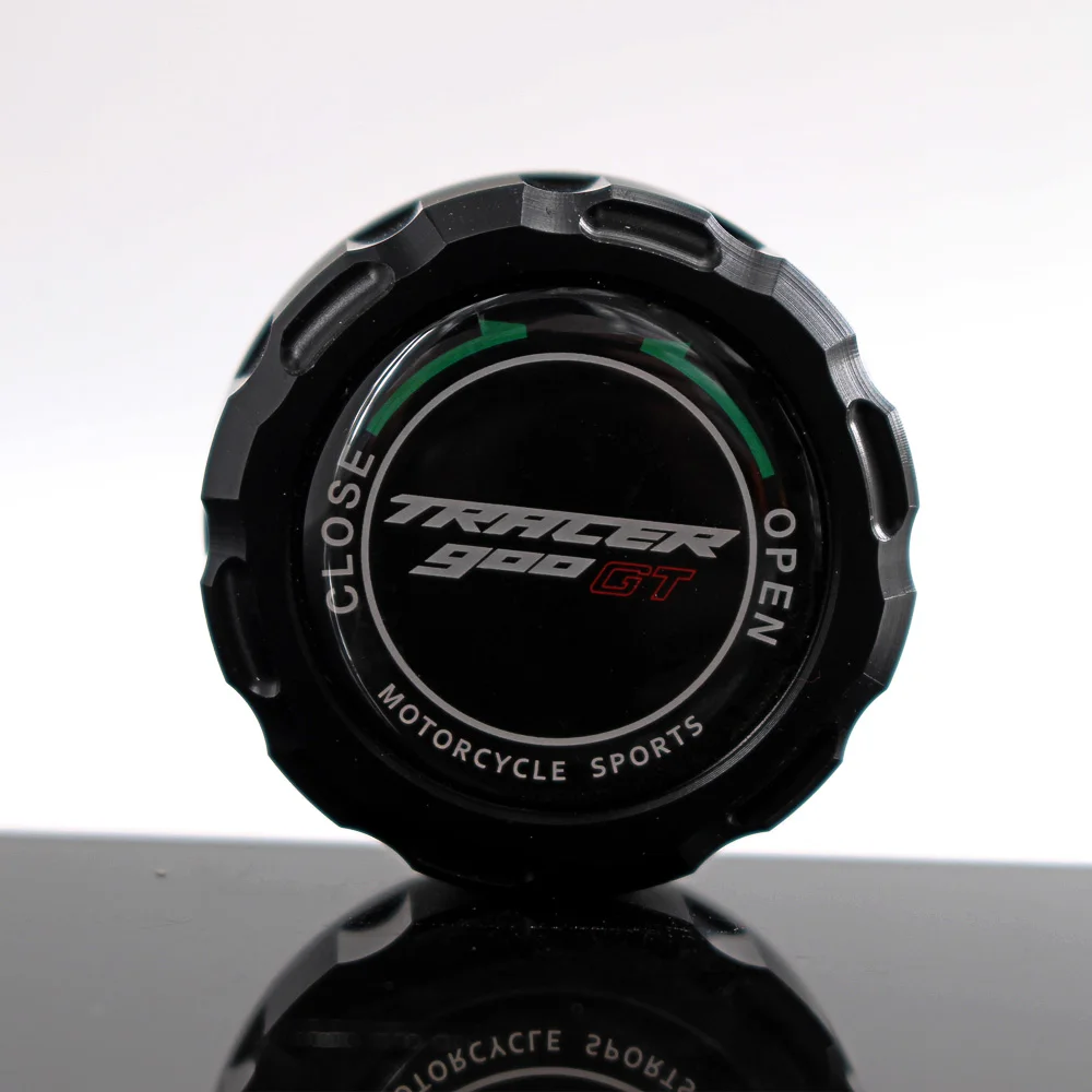 New 8 Colors Motorcycle Filter Fluid Rear Brake Master Cylinder Oil Reservoir Cover Cap For Yamaha Tracer 900GT 900 GT 2018 2019 
New 8 Colors Motorcycle Filter Fluid Rear Brake Master Cylinder Oil Reservoir Cover Cap For Yamaha Tracer 900GT 900 GT 2018 2019