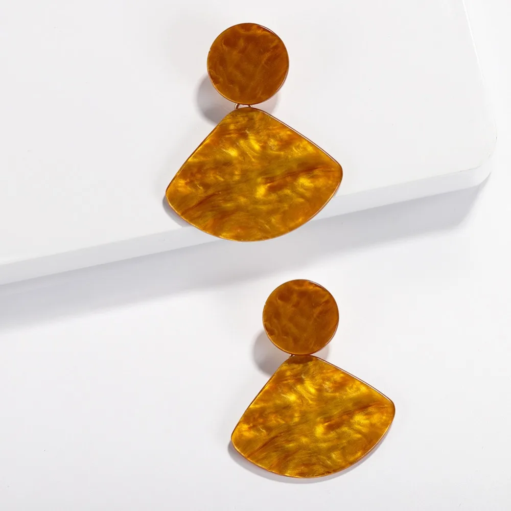 Miwens Za 2019 Spring Newest Yellow Resin Triangle Round Drop Earrings Women Lady Girls Handmade Trendy Accessories Jewelry A370
Miwens Za 2019 Spring Newest Yellow Resin Triangle Round Drop Earrings Women Lady Girls Handmade Trendy Accessories Jewelry A370