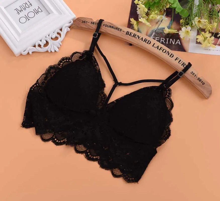 Бралетт с застежкой спереди Erolanta Odette, черный, 54-56 УТ-000047233XL/4XL - Erolanta - Эротические корсеты и бюстье - Купить