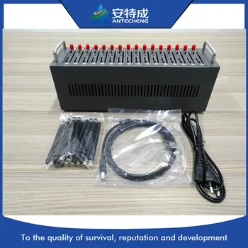 16 port gsm modem support IMEI change by at command, 16 multi sim bulk sms gsm modem MTK M35 module by antecheng
16 port gsm modem support IMEI change by at command, 16 multi sim bulk sms gsm modem MTK M35 module by antecheng