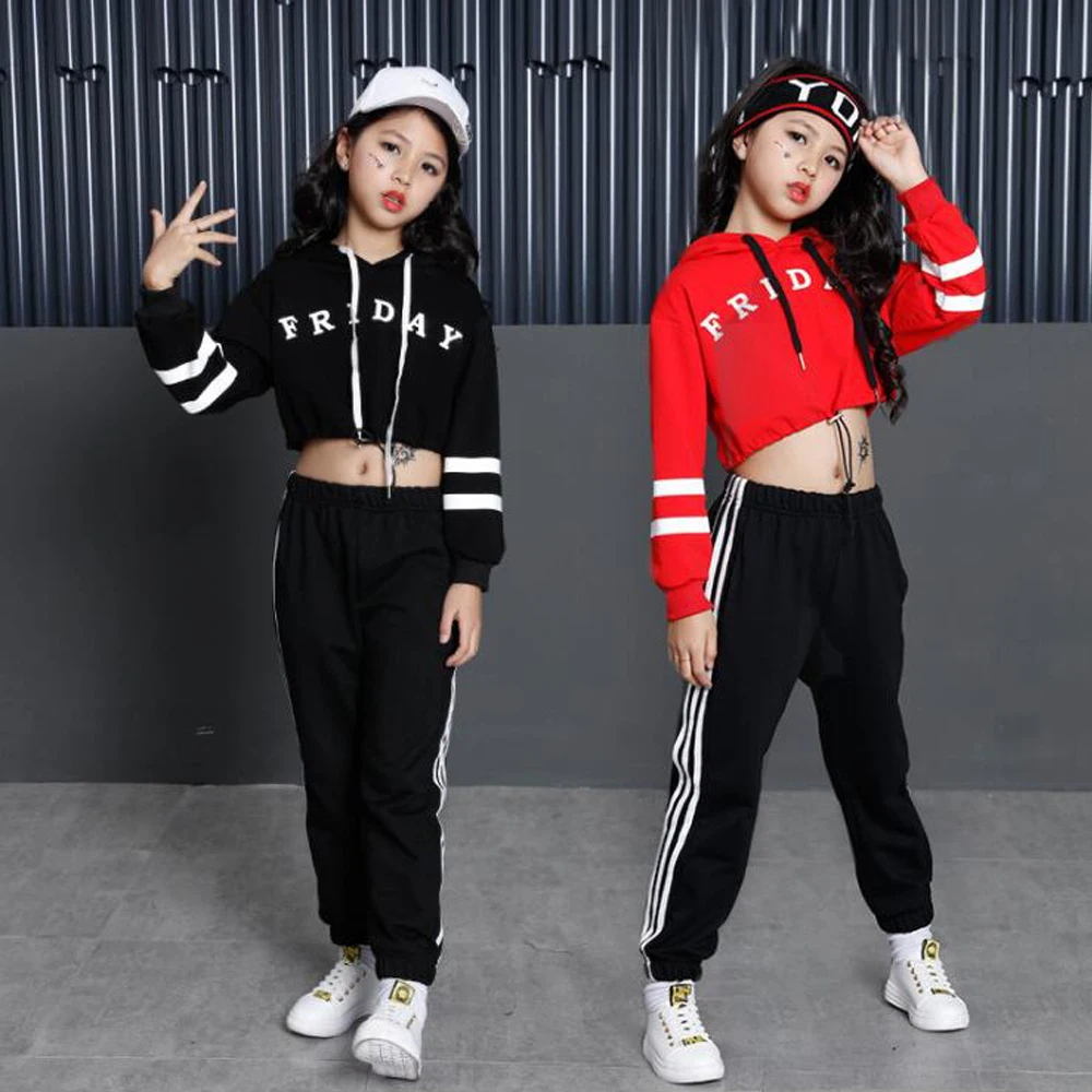 Girls Ballroom Modern Jazz Hip Hop Dance Competition Costumes