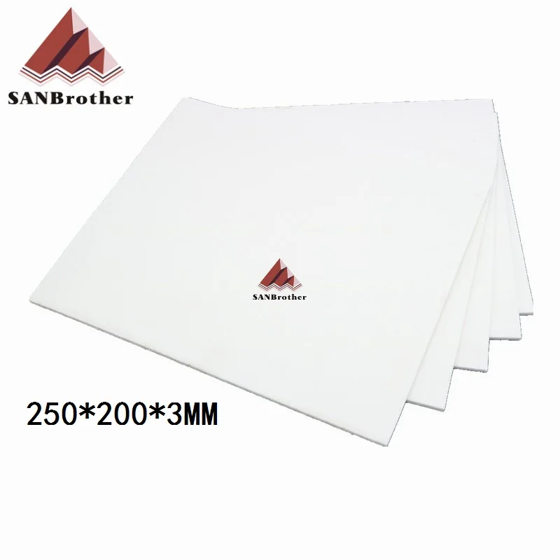 3D Printer Heating Bed Block Insulation Cotton 250*200*3mm For Reprap UM2+Makerbot
3D Printer Heating Bed Block Insulation Cotton 250*200*3mm For Reprap UM2+Makerbot