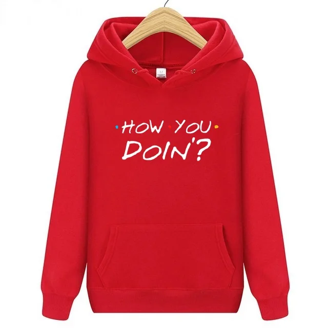 Men's Hoodies Sweatshirts How You Doin Men/women Hooded Pullover youth Skateboard Sportwear Friends Tv Show Dark Graphic jersey
Men's Hoodies Sweatshirts How You Doin Men/women Hooded Pullover youth Skateboard Sportwear Friends Tv Show Dark Graphic jersey