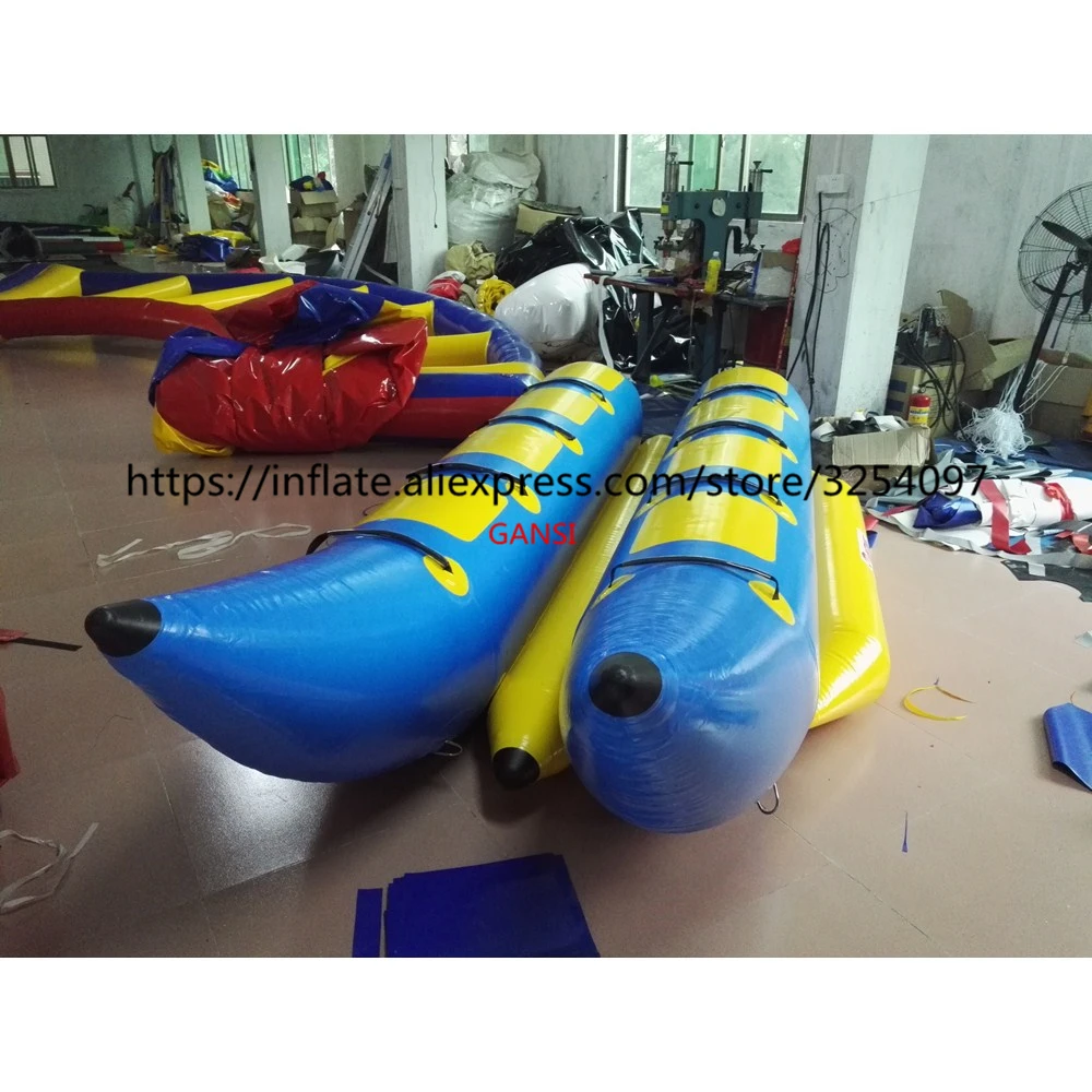 Water Play Equipment Inflatable Flying Banana Boat 8 Persons Floating Inflatable Banana Boat For Sale
Water Play Equipment Inflatable Flying Banana Boat 8 Persons Floating Inflatable Banana Boat For Sale