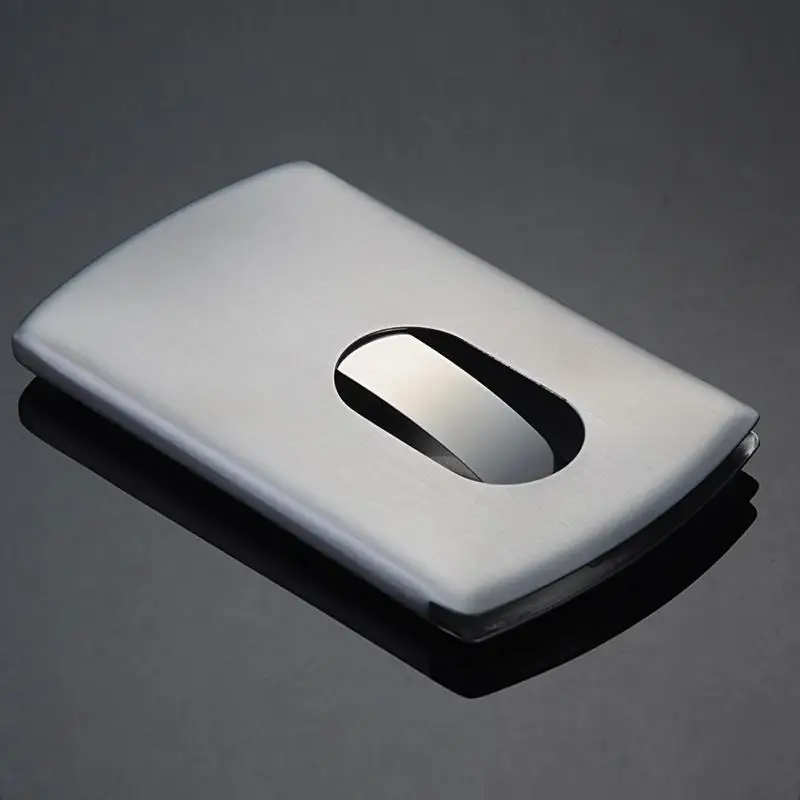 High-Grade Waterproof Stainless Steel Silver Aluminium Metal Case Box Business ID Credit Card Holder Case Cover
High-Grade Waterproof Stainless Steel Silver Aluminium Metal Case Box Business ID Credit Card Holder Case Cover