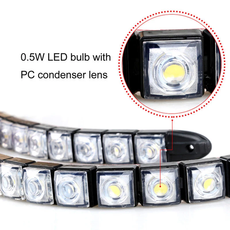 New 2x COB Car DRL Driving Fog Light 6 LED Daytime Running Light Flexible at18 Car Light Lamp Car Styling Carpretty
New 2x COB Car DRL Driving Fog Light 6 LED Daytime Running Light Flexible at18 Car Light Lamp Car Styling Carpretty
