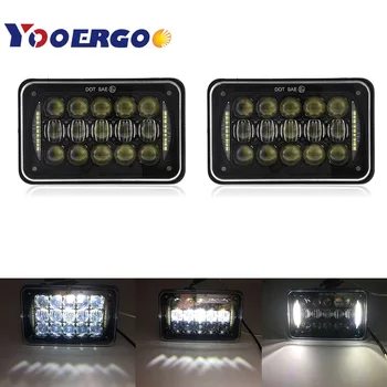 5D Lens 60W 4x6 Inch LED Headlights DRL for H4651 H4652 H4656 H4666 H6545 Peterbil Kenworth Freightinger Ford Probe
5D Lens 60W 4x6 Inch LED Headlights DRL for H4651 H4652 H4656 H4666 H6545 Peterbil Kenworth Freightinger Ford Probe