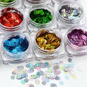 12 Colors High Quality AB Glitter 4MM Smilel Face Shape Nail Art Sequins Slice Stickers Decals DIY Beauty Salon Tip
12 Colors High Quality AB Glitter 4MM Smilel Face Shape Nail Art Sequins Slice Stickers Decals DIY Beauty Salon Tip