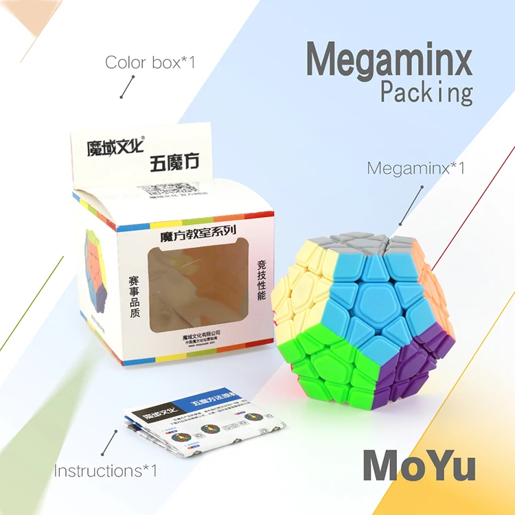 Original Moyu Mofangjiaoshi 3x3 wumofang Meilong Stickerless Magic Cube Puzzle Cubo Magico Convex Professional Educational Toys
Original Moyu Mofangjiaoshi 3x3 wumofang Meilong Stickerless Magic Cube Puzzle Cubo Magico Convex Professional Educational Toys