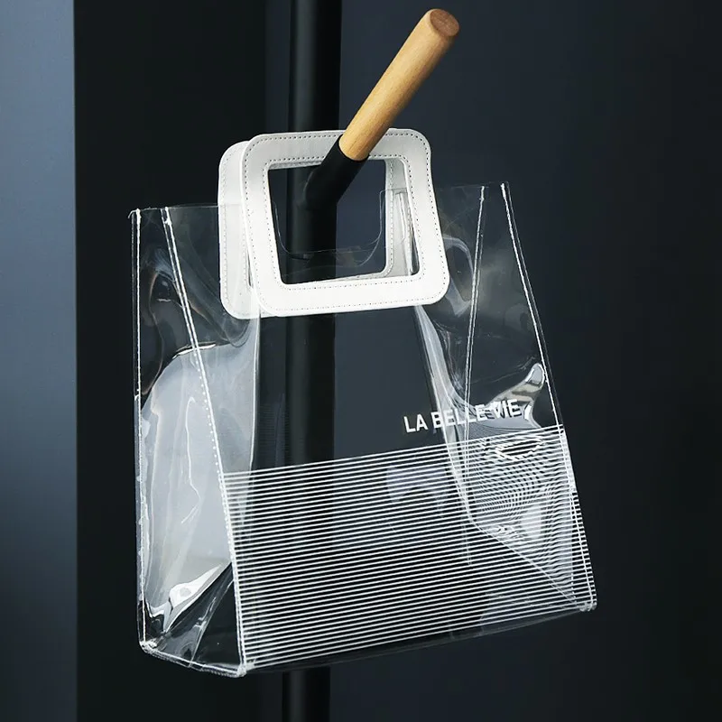 Creative Waterproof PVC Handbag Outdoor Transparent Cany Picnic Fruit Lunch Box Storage Tote Bags Sundries Origanizer Tools
Creative Waterproof PVC Handbag Outdoor Transparent Cany Picnic Fruit Lunch Box Storage Tote Bags Sundries Origanizer Tools