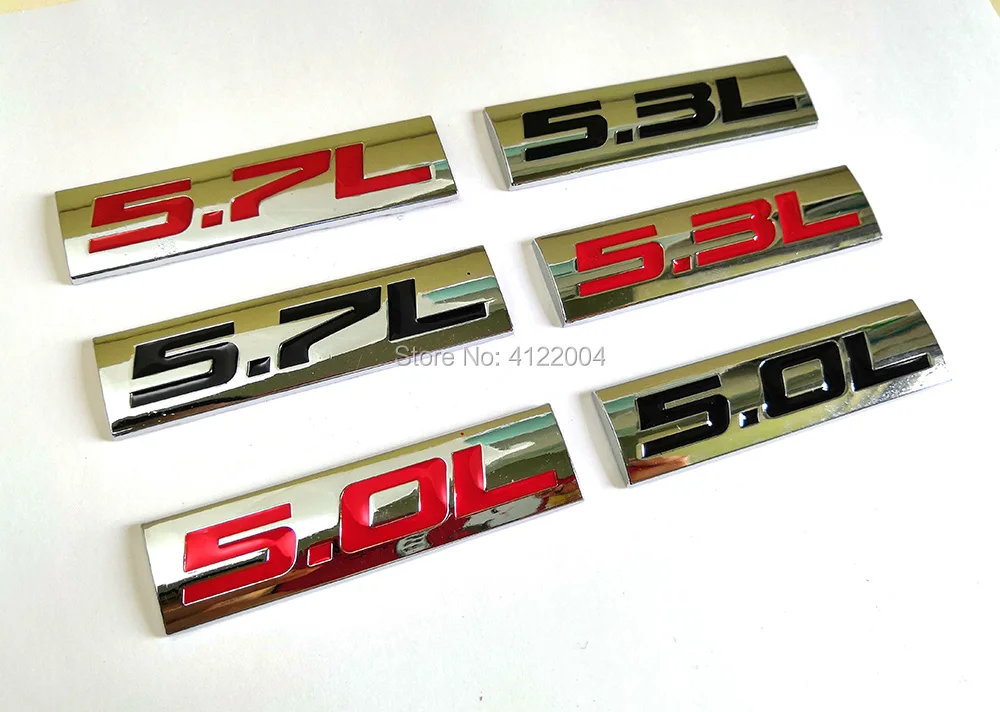 5.0L 5.3L 5.7L Energy Emblem Trunk Sticker Decal For CHEVROLET FORD DODGE TOYOTA HONDA GMC
5.0L 5.3L 5.7L Energy Emblem Trunk Sticker Decal For CHEVROLET FORD DODGE TOYOTA HONDA GMC