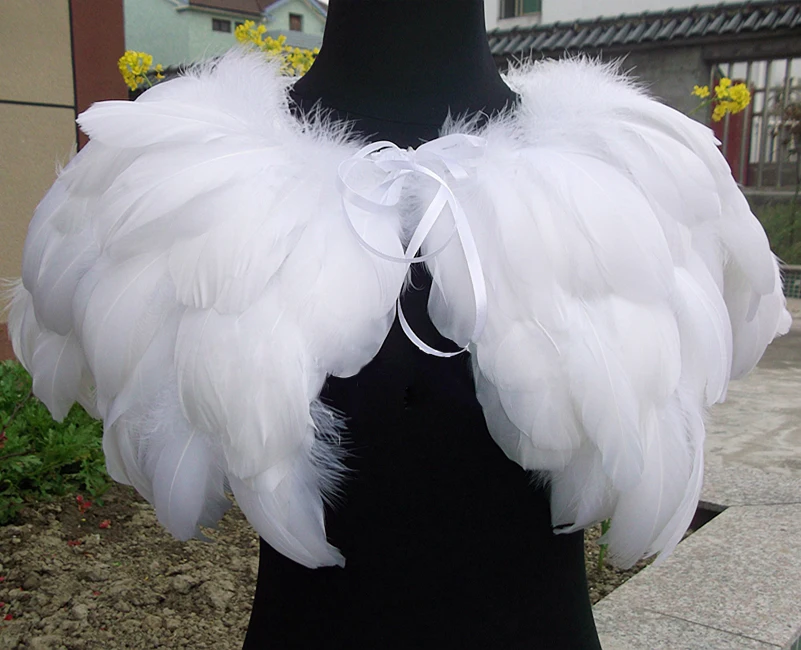 White Wedding Bridal Feather Shawl Women Fashion Feather Shawl Scarf Carnival Feather Shoulder Shrug Festival Party Supply
White Wedding Bridal Feather Shawl Women Fashion Feather Shawl Scarf Carnival Feather Shoulder Shrug Festival Party Supply