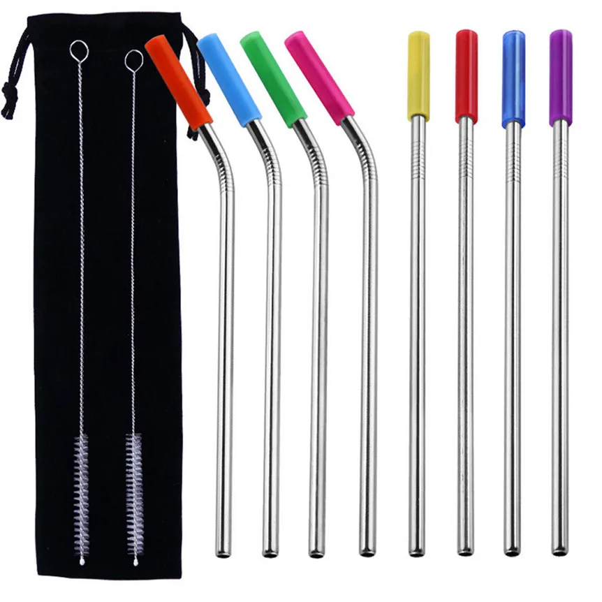 Long Stainless Steel Metal Drinking Straws with Cleaning Brushes Great for Bubble & Boba Tea, Milkshakes Beverage Straw 9321#
Long Stainless Steel Metal Drinking Straws with Cleaning Brushes Great for Bubble & Boba Tea, Milkshakes Beverage Straw 9321#