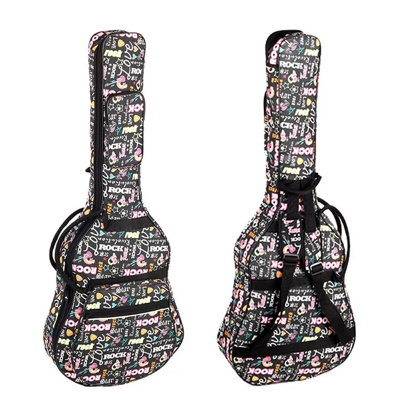 Three-dimensional accessory pocket multicolour electric guitar bags 40inch 41inch folk guitar bag electric guitar case cover
Three-dimensional accessory pocket multicolour electric guitar bags 40inch 41inch folk guitar bag electric guitar case cover