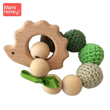 mamihome 1pc Baby Rattle Cartoon Animals Pendant Crochet Beads For Baby Chew Toys Wooden Teether Toy Newborn Gifts Baby Teething
mamihome 1pc Baby Rattle Cartoon Animals Pendant Crochet Beads For Baby Chew Toys Wooden Teether Toy Newborn Gifts Baby Teething