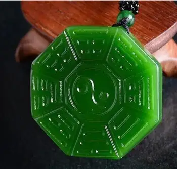 Natural Green Jade Pendant Necklace Amulet Jewelry Bagua Jade Statue Pendant Collection Summer Ornaments Natural Stone Hand Engr
Natural Green Jade Pendant Necklace Amulet Jewelry Bagua Jade Statue Pendant Collection Summer Ornaments Natural Stone Hand Engr