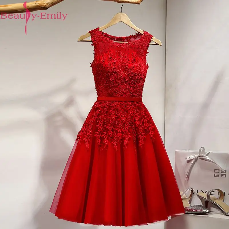 Beauty Emily Short Burgundy Beads Party Evening Dresses 2019 A Line Zipper Sleeveless O-Neck Formal Occasion Party Prom Dresses
Beauty Emily Short Burgundy Beads Party Evening Dresses 2019 A Line Zipper Sleeveless O-Neck Formal Occasion Party Prom Dresses