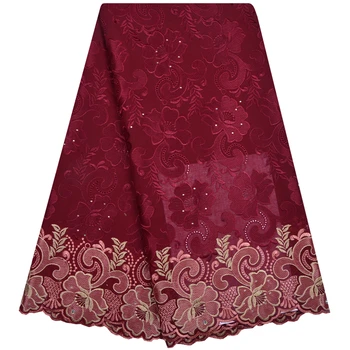 African Dry Lace Fabrics Latest Nigerian Swiss Voile Cotton Lace Fabrics Fashion French Lace Fabric With Stones For Dress A1195
African Dry Lace Fabrics Latest Nigerian Swiss Voile Cotton Lace Fabrics Fashion French Lace Fabric With Stones For Dress A1195