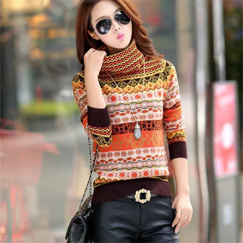 M-3XL Cashmere Turtleneck Striped Women Sweaters Korean Autumn Winter Fashion Pullover Tops Long Sleeve Knitwear 62835
M-3XL Cashmere Turtleneck Striped Women Sweaters Korean Autumn Winter Fashion Pullover Tops Long Sleeve Knitwear 62835