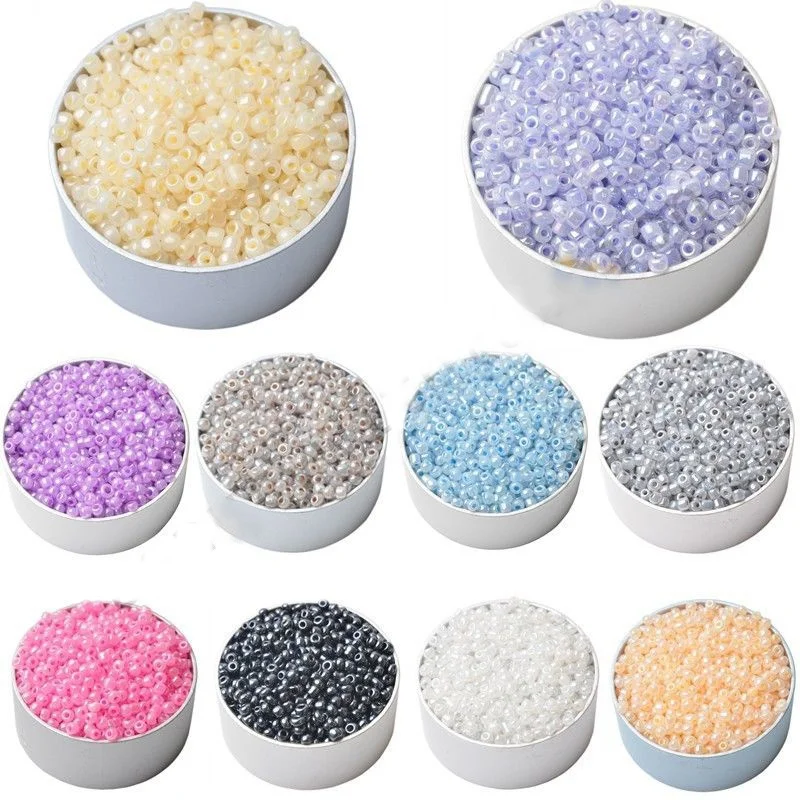 Fashion2MM 2000pcs Candy Color DIY/Handmade Round Loose Spacer Glass Seed Beads for Jewelry Making
Fashion2MM 2000pcs Candy Color DIY/Handmade Round Loose Spacer Glass Seed Beads for Jewelry Making