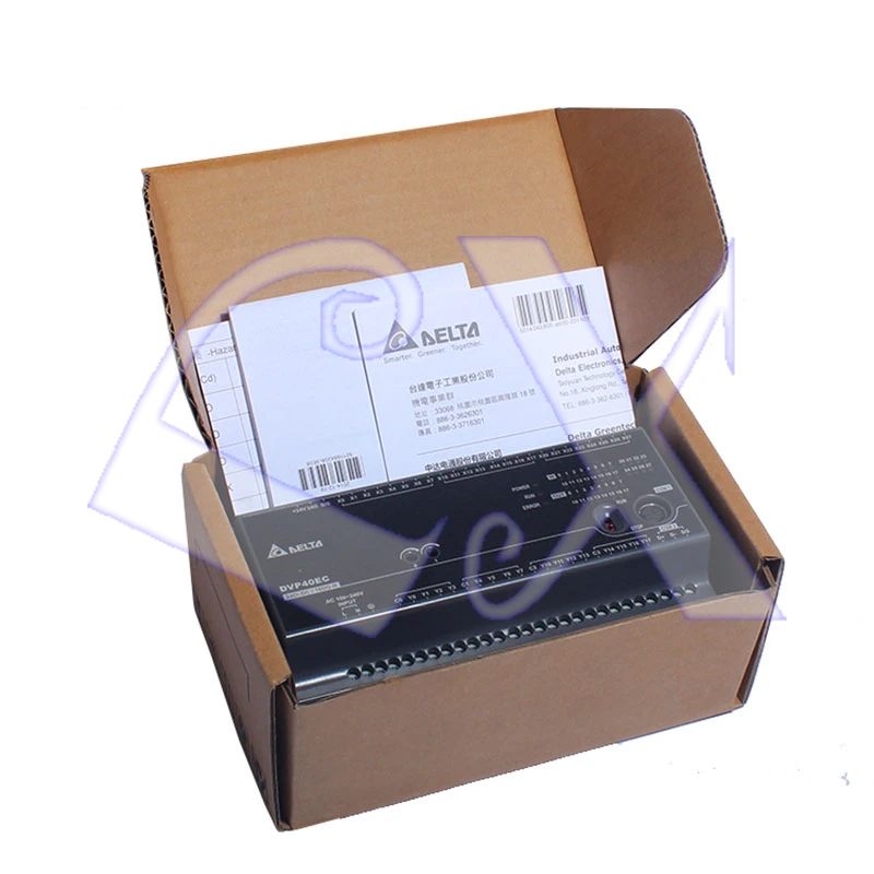 Freeshipping Delta Original PLC programming controller DVP24ES200R ES2 series 100-240VAC 16DI 8DO Relay output in box
Freeshipping Delta Original PLC programming controller DVP24ES200R ES2 series 100-240VAC 16DI 8DO Relay output in box