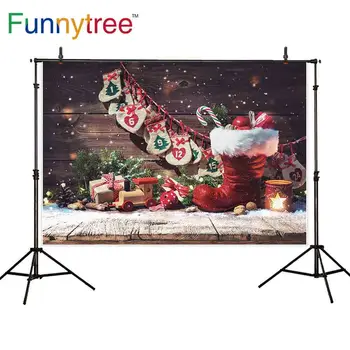 Funnytree backdrop for photographic studio Christmas decoration wood socks toys winter snow kids background photobooth photocall
Funnytree backdrop for photographic studio Christmas decoration wood socks toys winter snow kids background photobooth photocall