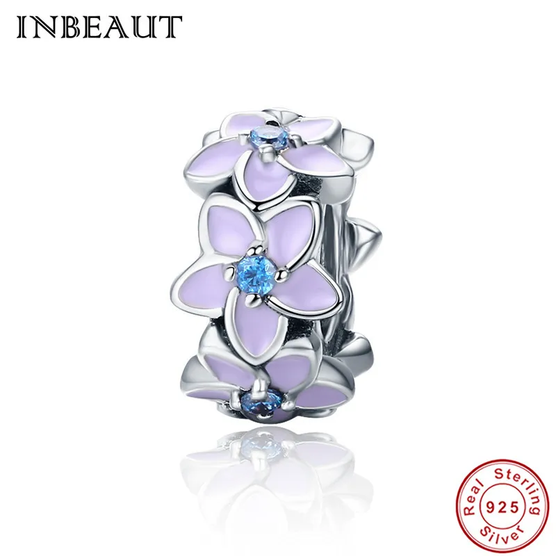 INBEAUT Women Elegant 925 Sterling Silver Light Blue Zircon Orchids White Flowers Stone Beads fit Pandra Charms Bracelet Female
INBEAUT Women Elegant 925 Sterling Silver Light Blue Zircon Orchids White Flowers Stone Beads fit Pandra Charms Bracelet Female