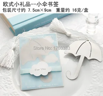 500PCS "Showers of Love" Umbrella Metal Bookmark with White-Silk Tassel Event Party Favor Wedding Free shipping
500PCS "Showers of Love" Umbrella Metal Bookmark with White-Silk Tassel Event Party Favor Wedding Free shipping