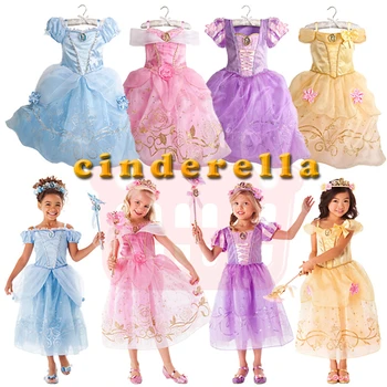 Girls Summer Fantasia Princess Aurora Cinderella Dress Girl Snow White Dresses for Kids Children Belle Rapunzel Party Prom Dress
Girls Summer Fantasia Princess Aurora Cinderella Dress Girl Snow White Dresses for Kids Children Belle Rapunzel Party Prom Dress