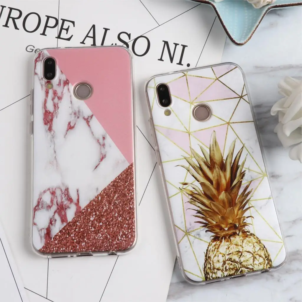 Marble Flower Shell For Huawei P20 Lite P20 P30 Pro Lite Geometric Patterned TPU Cover For Huawei P Smart 2019 Soft Silicon Case
Marble Flower Shell For Huawei P20 Lite P20 P30 Pro Lite Geometric Patterned TPU Cover For Huawei P Smart 2019 Soft Silicon Case