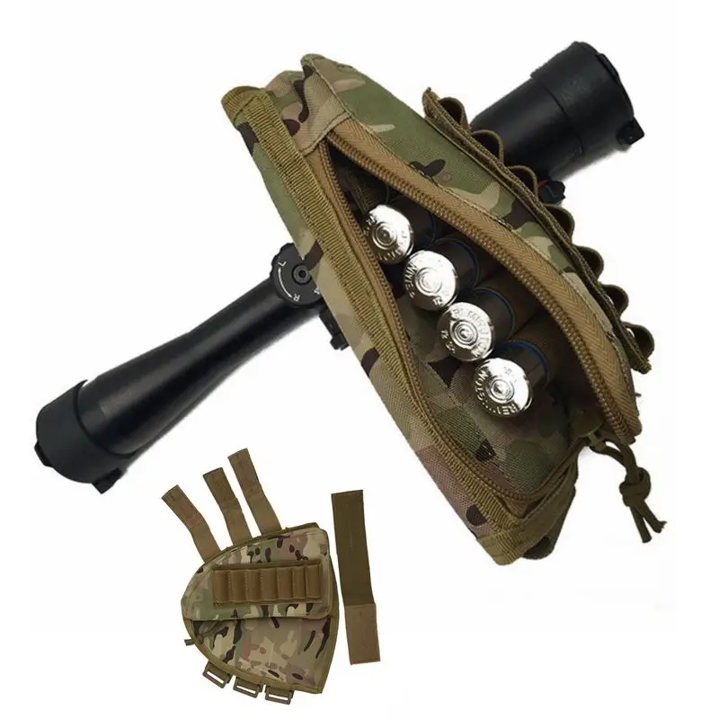 Tactical Pouch Shells Holder Cartridges Ammo Carrier Bullet Pouch Butt Rifle Stock Hunting Rifle Accessories Airsoft magazine
Tactical Pouch Shells Holder Cartridges Ammo Carrier Bullet Pouch Butt Rifle Stock Hunting Rifle Accessories Airsoft magazine