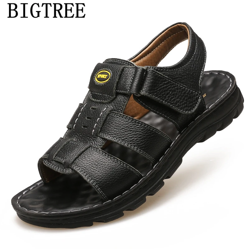 Genuine Leather Sandals Men Outdoor Men Shoes Mens Sandals Summer Beach Sandals Open Shoes Men Sandalias De Verano Para Hombre
Genuine Leather Sandals Men Outdoor Men Shoes Mens Sandals Summer Beach Sandals Open Shoes Men Sandalias De Verano Para Hombre