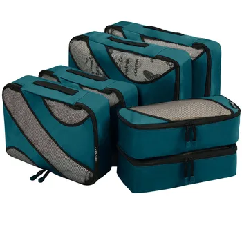 Bagail 6 Set Packing Cubes,3 Various Sizes Travel Luggage Packing Organizers Bag
Bagail 6 Set Packing Cubes,3 Various Sizes Travel Luggage Packing Organizers Bag