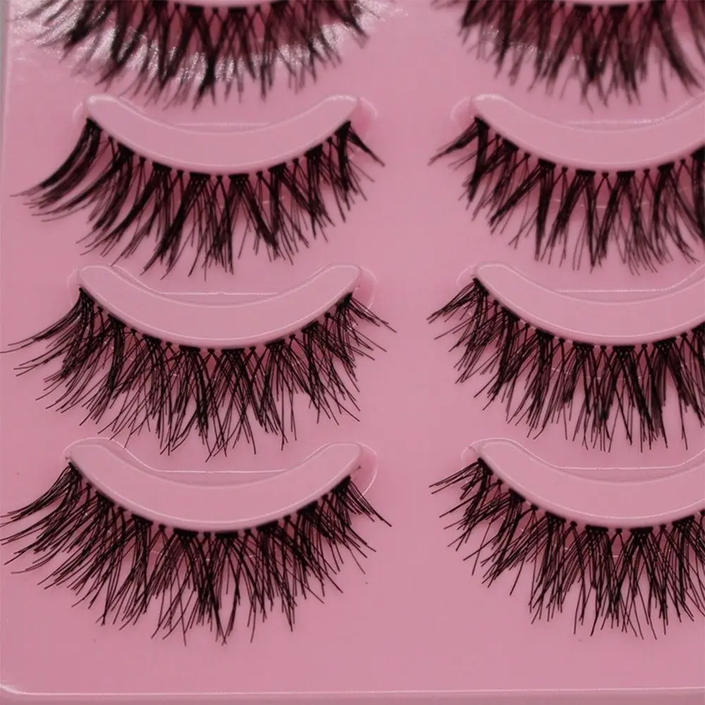 5 pairs Handmade 3d mink lashes short False Eyelashes Cross Messy Dense Natural Eye Lashes Stage Makeup False Eyelashes new
5 pairs Handmade 3d mink lashes short False Eyelashes Cross Messy Dense Natural Eye Lashes Stage Makeup False Eyelashes new