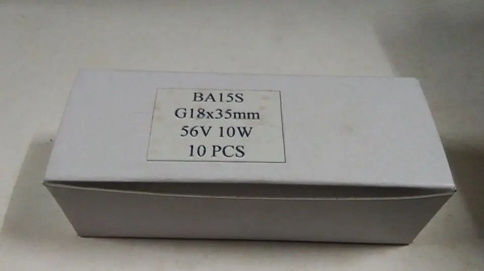 ELECTRIC FORKLIFT BA15S 56V 10W LAMP BULB SINGLE CONTACTS/ FEET ABREAST FOR TOYOTAA NICHIYU TCM SHINKO KOMATSU SUMITOMO FORKLIFT
ELECTRIC FORKLIFT BA15S 56V 10W LAMP BULB SINGLE CONTACTS/ FEET ABREAST FOR TOYOTAA NICHIYU TCM SHINKO KOMATSU SUMITOMO FORKLIFT