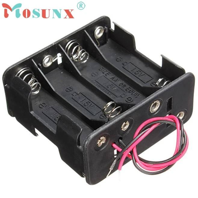 Hot Sale Plastic 12 Volt 12V Battery Clip Slot Storage Holder Box Case 8 AA Batteries Stack 6 Leads Wire Hot JJ0120
Hot Sale Plastic 12 Volt 12V Battery Clip Slot Storage Holder Box Case 8 AA Batteries Stack 6 Leads Wire Hot JJ0120