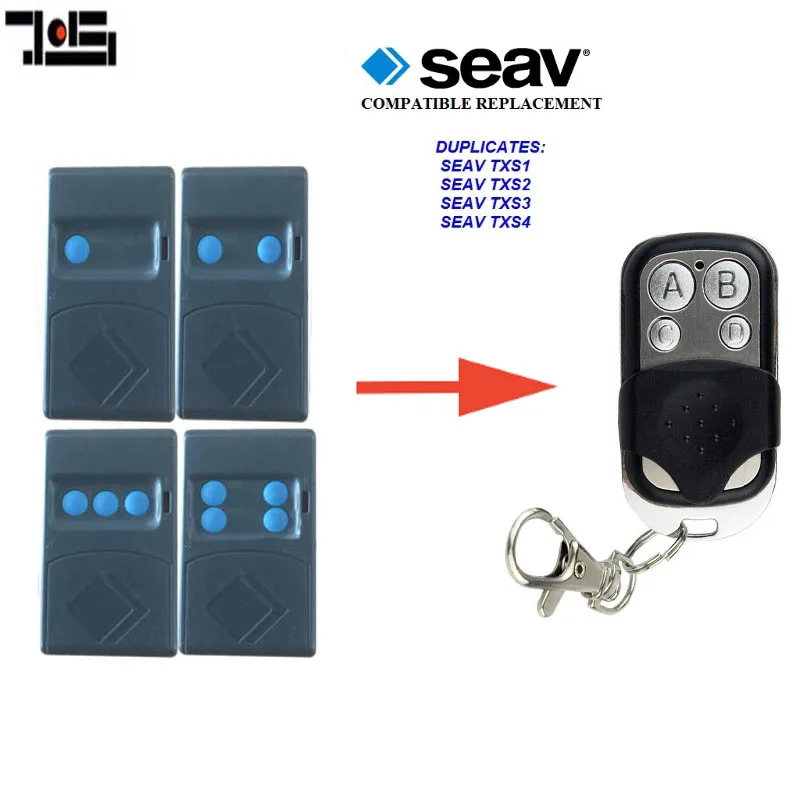 10pcs For SEAV txs1,txs2,txs3,txs4 compatible remote control replacement 433,92mhz
10pcs For SEAV txs1,txs2,txs3,txs4 compatible remote control replacement 433,92mhz