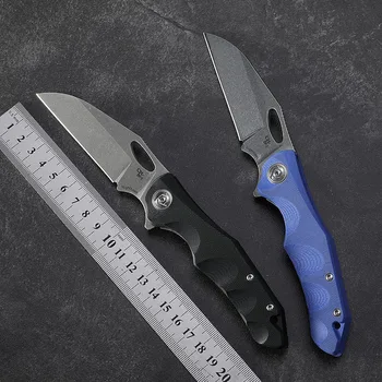 CH original new D2 steel tactical folding knife G10 handle camping rescue hiking fishing hunting knife self-defense EDC tools
CH original new D2 steel tactical folding knife G10 handle camping rescue hiking fishing hunting knife self-defense EDC tools