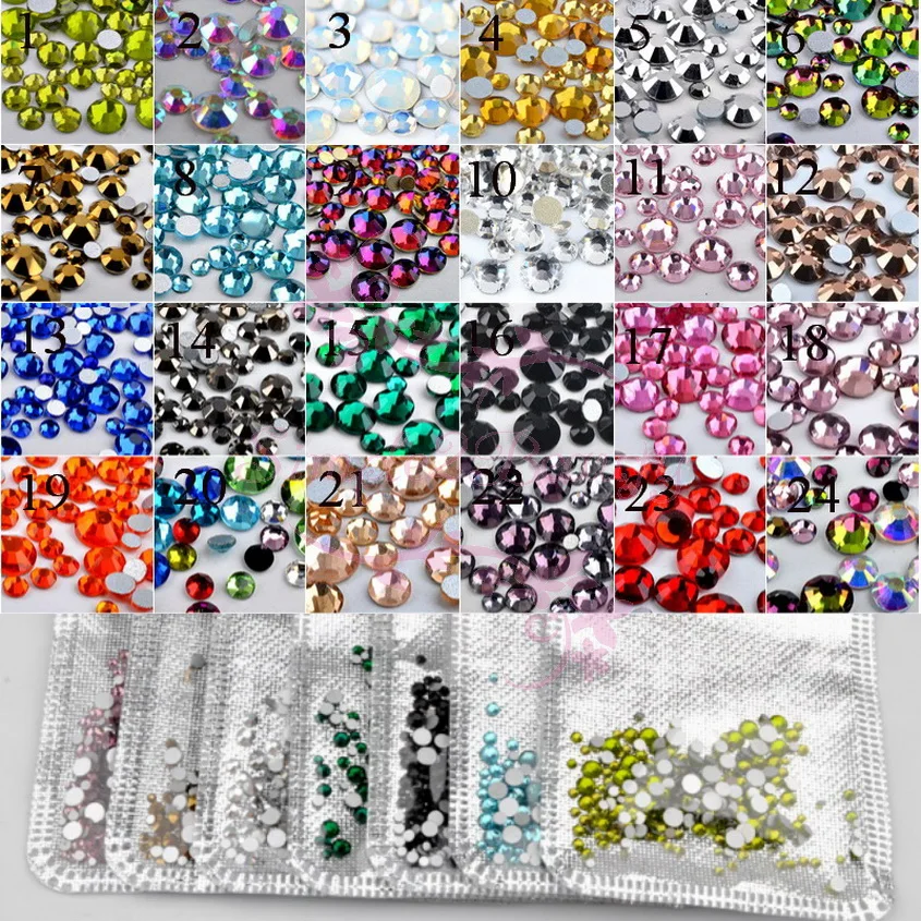 1 Pack Mix Sizes Non Hotfix Crystal Flat Back Rhinestones 3D Salon Nail Art Manicure Crafts Jewelry 3D DIY Decorations Accessory
1 Pack Mix Sizes Non Hotfix Crystal Flat Back Rhinestones 3D Salon Nail Art Manicure Crafts Jewelry 3D DIY Decorations Accessory